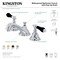 Kingston Brass KS5561PKL Duchess Widespread Bathroom Faucet W/ Brass Pop-Up, Chrome KS5561PKL - alternate 7